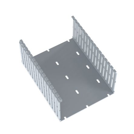 Panduit F6X4LG6 | Panduct F6X4LG6 Base Wiring Duct