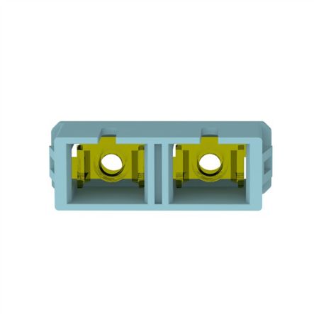 Panduit FADSCZAQ-L | Aqua SC, Multimode Duplex Fiber Adapter