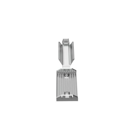 Panduit FCM2-S6-C14 | FCM2-S6-C14 Flat Cable Mount, Gray, PA 6.6, Screw, 2.22x1", PK100