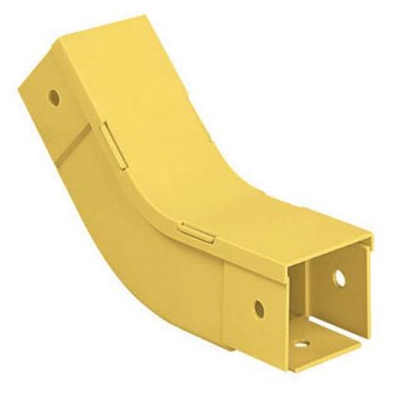 Panduit FIV452X2LYL | FIBERRUNNER INSIDE VERTICAL 45 DEGREE, YELLOW