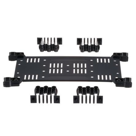 Panduit FLEX-CM18C | HD FLEX REAR CBLMGR , 18-POS TRNSTNMGRS (QTY 4) AND CLIP
