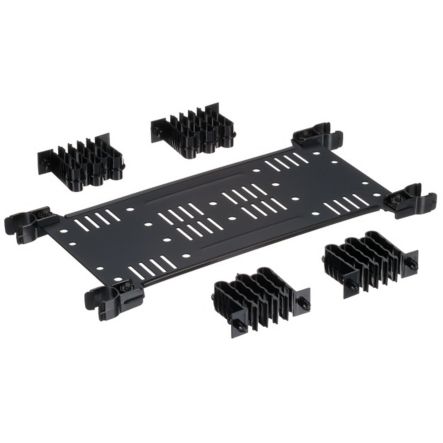 Panduit FLEX-CM18C | HD FLEX REAR CBLMGR , 18-POS TRNSTNMGRS (QTY 4) AND CLIP