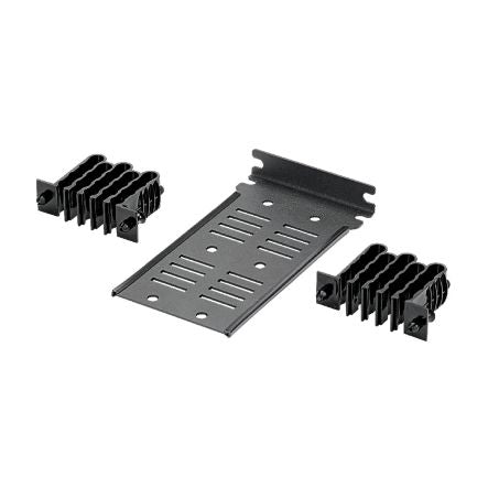 Panduit FLEX-CM18S | HD FLEX UNVRSL REAR CBLMGR; 18-POS TRNSTNMGR (QTY 2), SCREWMOUNT BRKT