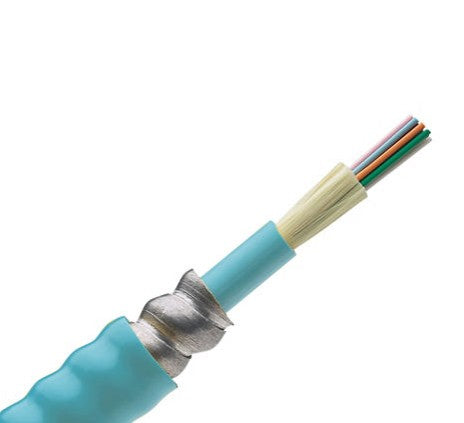 Panduit FOPPZ48Y | Opti-Core Indoor Distribution Interlocking Armored Fiber Cable