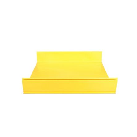 Panduit FR24X4YL10 | FIBERRUNNER CHANNEL, 24X4 SYSTEM, YELLOW