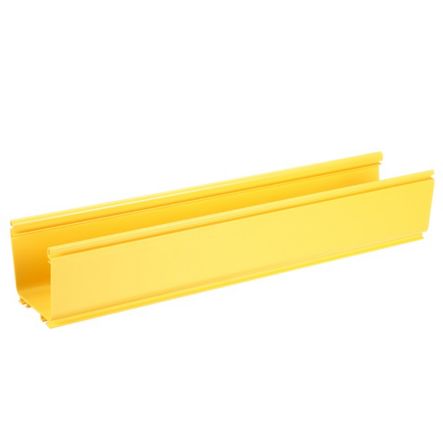 Panduit FR4X4YL6 | FiberRunner Channel, 4x4, Yellow