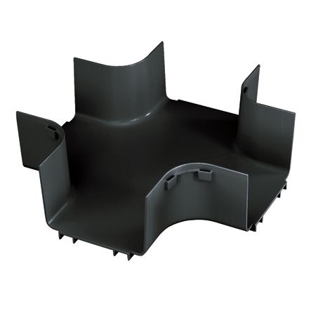 Panduit FRFWC6X4LBL | FIBERRUNNER 4- WAY CROSS, ATTACHES TO 6" X 4" CHANNELS