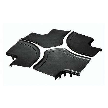 Panduit FRFWCSC12LBL | FIBERRUNNER 4-WAY CROSS COVER