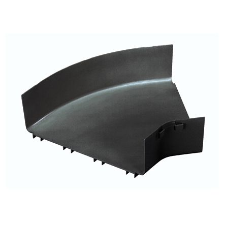 Panduit FRH4512X4LBL | FIBERRUNNER HORIZONTAL FITTING, FOR 12X4 CHANNEL, LSZH