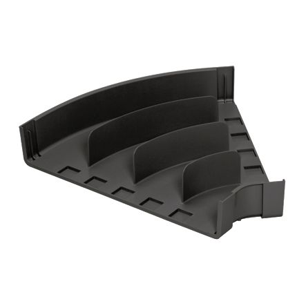 Panduit FRH4524X4LBL | FIBERRUNNER HORIZONTAL FITTING, FOR 24X4 CHANNEL, LSZH