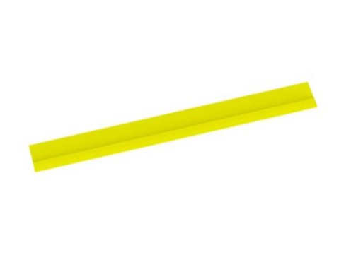 Panduit FRHC12YL10 | Fiberrunner 12" X 4" Fast-Snap Hinged Cover