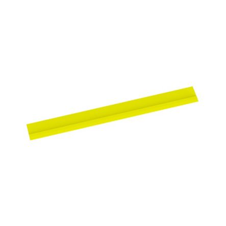 Panduit FRHC12YL6 | FiberRunner Snap-On Hinged Cover, 12x4, Yellow