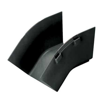 Panduit FROV454X4LBL | FIBERRUNNER OUTSIDE VERTICAL ANGLE FITTING, 45 DEGREE