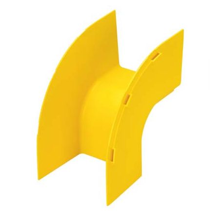 Panduit FROVRA4X4LYL | FIBERRUNNER OUTSIDE VERTICAL RIGHT ANGLE, 90 DEGREE