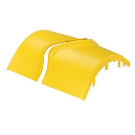 Panduit FROVRASC12LYL Split Cover, Outside Vert.90o, 12"x4" (300mmx100mm), Yllszh