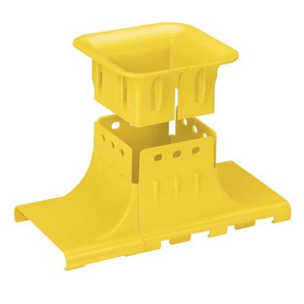 Panduit FRUPS4X4YL | FiberRunner Up Spout