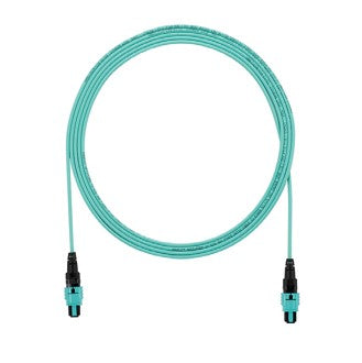Panduit FRZTP77Y001F068 | OM4 12 Fiber Inter Connect Plenum MPO Female / MPO Female Polarity B Optimized 68 Feet