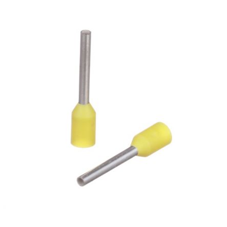 Panduit FSD73-8-D | Pan-Term FSD73-8-D Single wire ferrule, Yellow, 8mm Pin L, PK500
