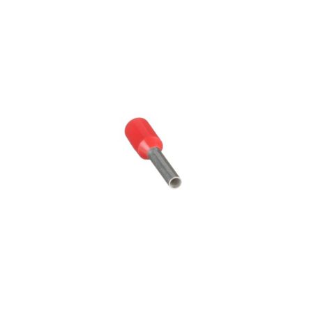 Panduit FSD77-6-D | Pan-Term Fsd77-6-D Single Wire Ferrule, Red, 6Mm Pin L, Pk500