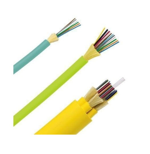 Panduit FSDR996Y | 96-Fiber Indoor OS2 OFNR Cable, 900 µm Buffered Fibers