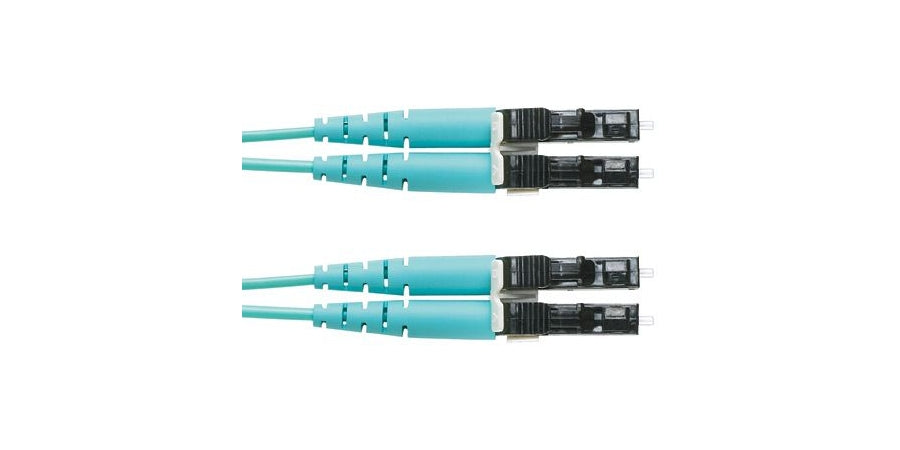 Panduit FZE10-10M30 | 2-fiber OM4 10 GbE LC to LC Duplex, OFNR (riser) rated, 1.6mm jacketed cable, 30M
