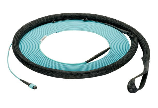 Panduit FYZAP77Y005F040 | OM4 144F Indoor Small-Diameter Plenum Trunk, MPO Female, 1?m Breakout 40F