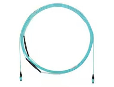 Panduit FYZUP77Y005F028 | 24-Fiber Panmpo-F Type B OM4 OFNP Plenum Indoor Small Diameter Trunk Cable with Pulling Eye, 28ft