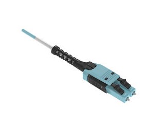 Panduit FZ2RPU1U1ONM002 | OM4 2f 2mm PC OFNP LC Uni /LC Uni A-B Opt IL 2m