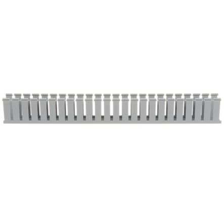 Panduit G1.5X2LG6 Slotted Duct, PVC,1.5";X2";X6’;L, Light Gray