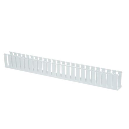 Panduit G1.5X3WH6 Slotted Duct, PVC, 1.5";X3";X 6 FT. Long, White, Base and Covers Sold Separately