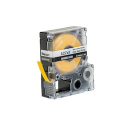 Panduit H000X025H2M | PXE H000X025H2M MP Printer Heat Shrink Label, Polyolefin, Yellow, .25"