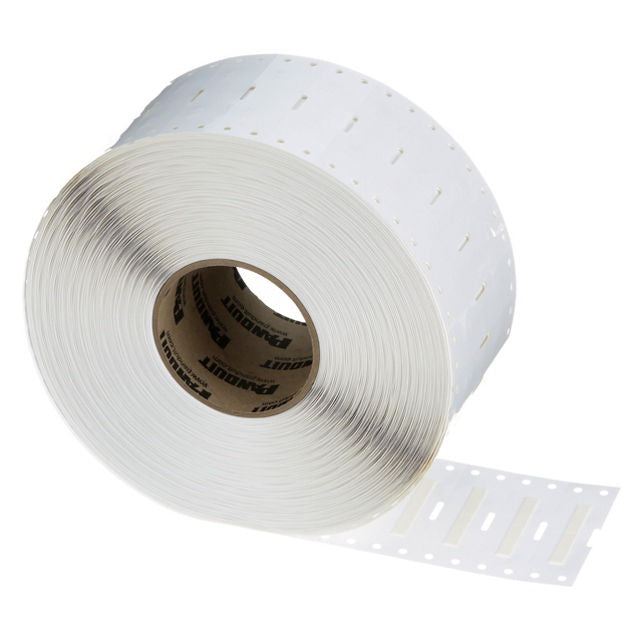 Panduit H100X025H1T-B | Military-Grade Thermal Transfer Heat Shrink Label