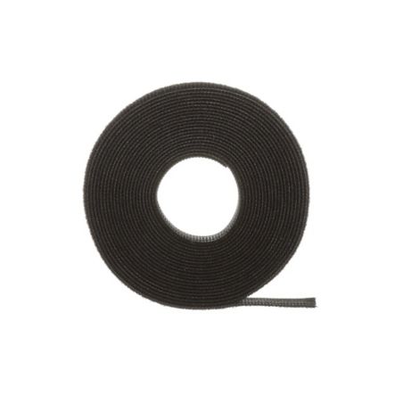 Panduit HLM-15R0 | Tak-Ty Hook and Loop Cable Tie Roll, Black