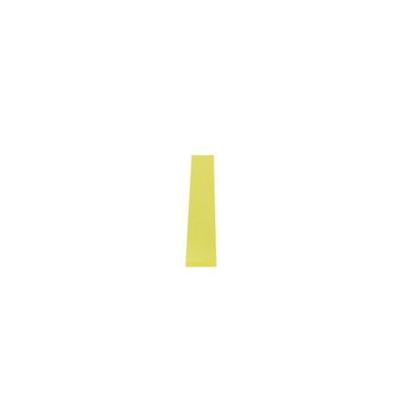 Panduit HLM-15R4 Hook And Loop Roll, 15’; L(4.6m), .33";W (8.4mm), Yellow