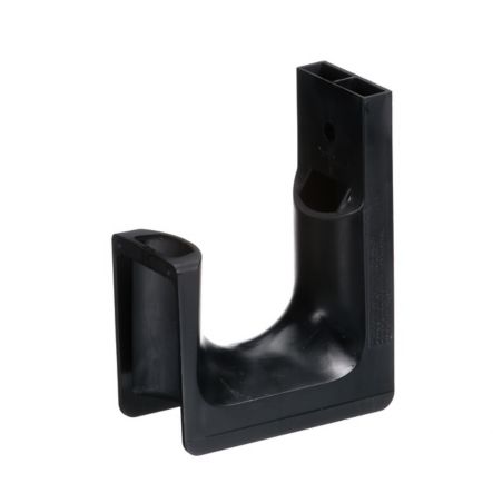 Panduit JP75W-L20 J Hook for Wall mount applications, One 1/4"; (M6) Mounting Hole for user supplied fastener, Not for use With powder actuated fasteners,Maximum Bundle Capacity 0.75";.