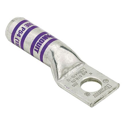 Panduit LCBH4-38-L | Pan-Lug Tin-Plated Copper Compression Connectors - Lugs