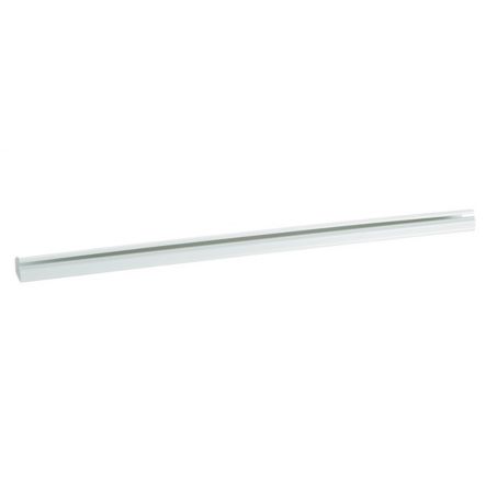 Panduit LD10WH8-A LD10 Low Voltage 1-piece Single Channel Raceway With Adhesive 8FT., White