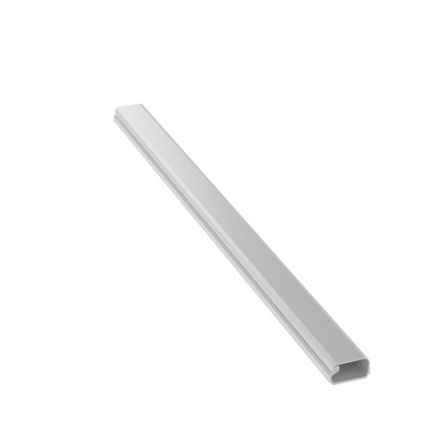 Panduit LD3WH8-A | LD3 Low Voltage 1-piece Single Channel Raceway With Adhesive 8FT., White