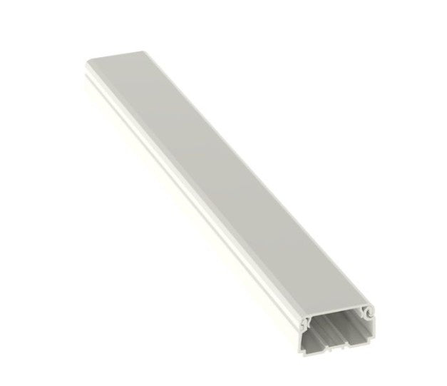 Panduit LDPH3WH6-A | Surface Raceway, LDPH3 Power Rated, 2-piece Latching, 6 ft, White