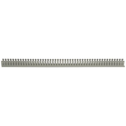 Panduit MC37X75IG2 Slotted Metric Duct, PVC, 37mm x 75mm x 2M, Light Gray