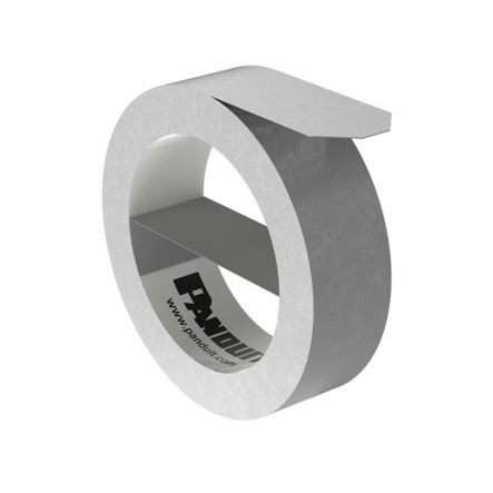 Panduit METS3-X | METS3-X Embossing Tape, 316 SS, Silver, 252"x0.5", PK10