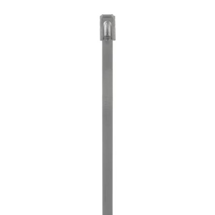 Panduit MLT2.7S-CP | Pan-Steel MLT2.7S-CP Cable Tie, SS 304, Standard, 2.7" Dia., PK100