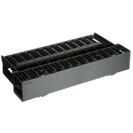 Panduit NCMH2 | NetManager Horizontal Dual-Sided Manager, 2RU, 9.7 in. Depth
