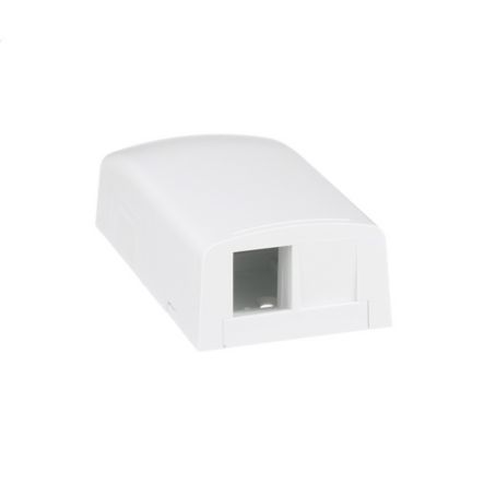 Panduit NK2BXWH-A | NK 2-Port Surface Mount Box, White