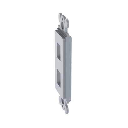 Panduit NK2RMFIG | NetKey Adapter, 2-Port, International Gray, Rectangular