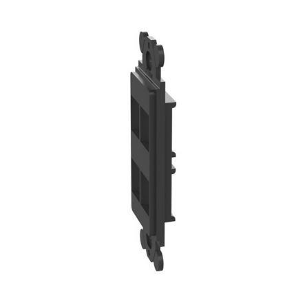 Panduit NK4RMFBL NK 4-Port, Screw Mount Module Frame, Black
