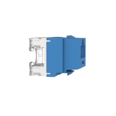 Panduit NK688MBU-Q | UTP RJ45 Cat 6 Punchdown Keystone Jack Module, BU