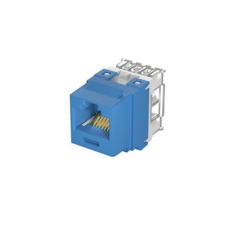 Panduit NK688MBU-Q | UTP RJ45 Cat 6 Punchdown Keystone Jack Module, BU