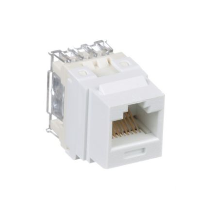 Panduit NK688MWH-Q | UTP RJ45 Cat 6 Punchdown Keystone Jack Module, WH