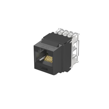 Panduit NK6X88MBL | Category 6A Netkey Punchdown Module, Black